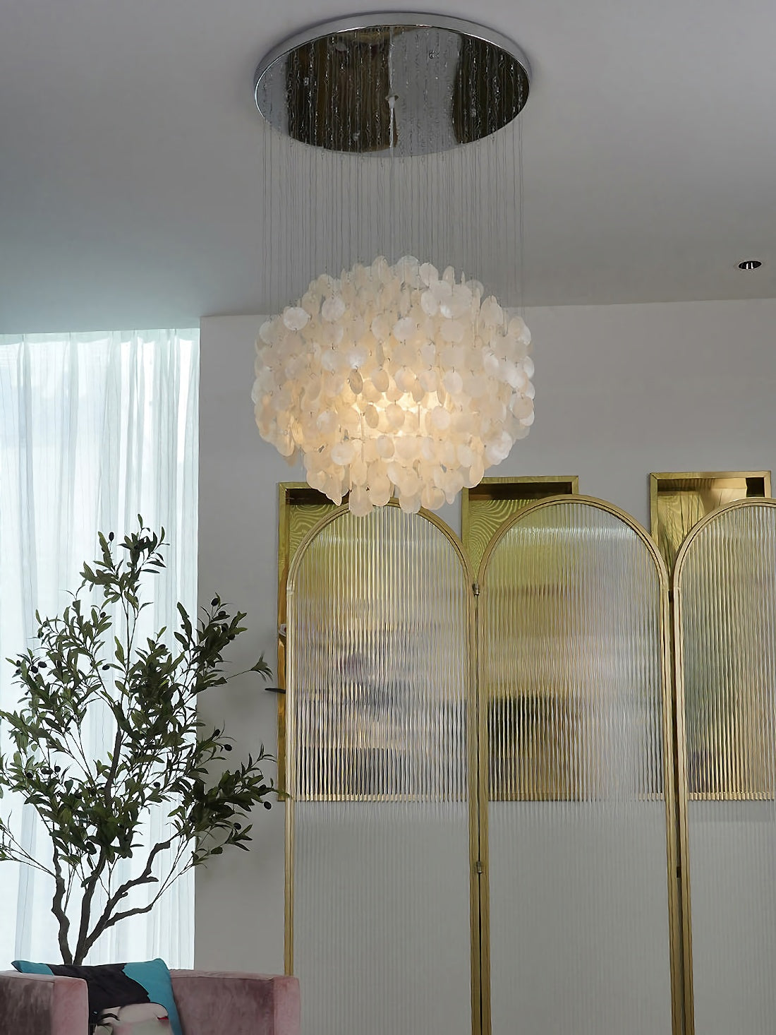 Shell Chandelier