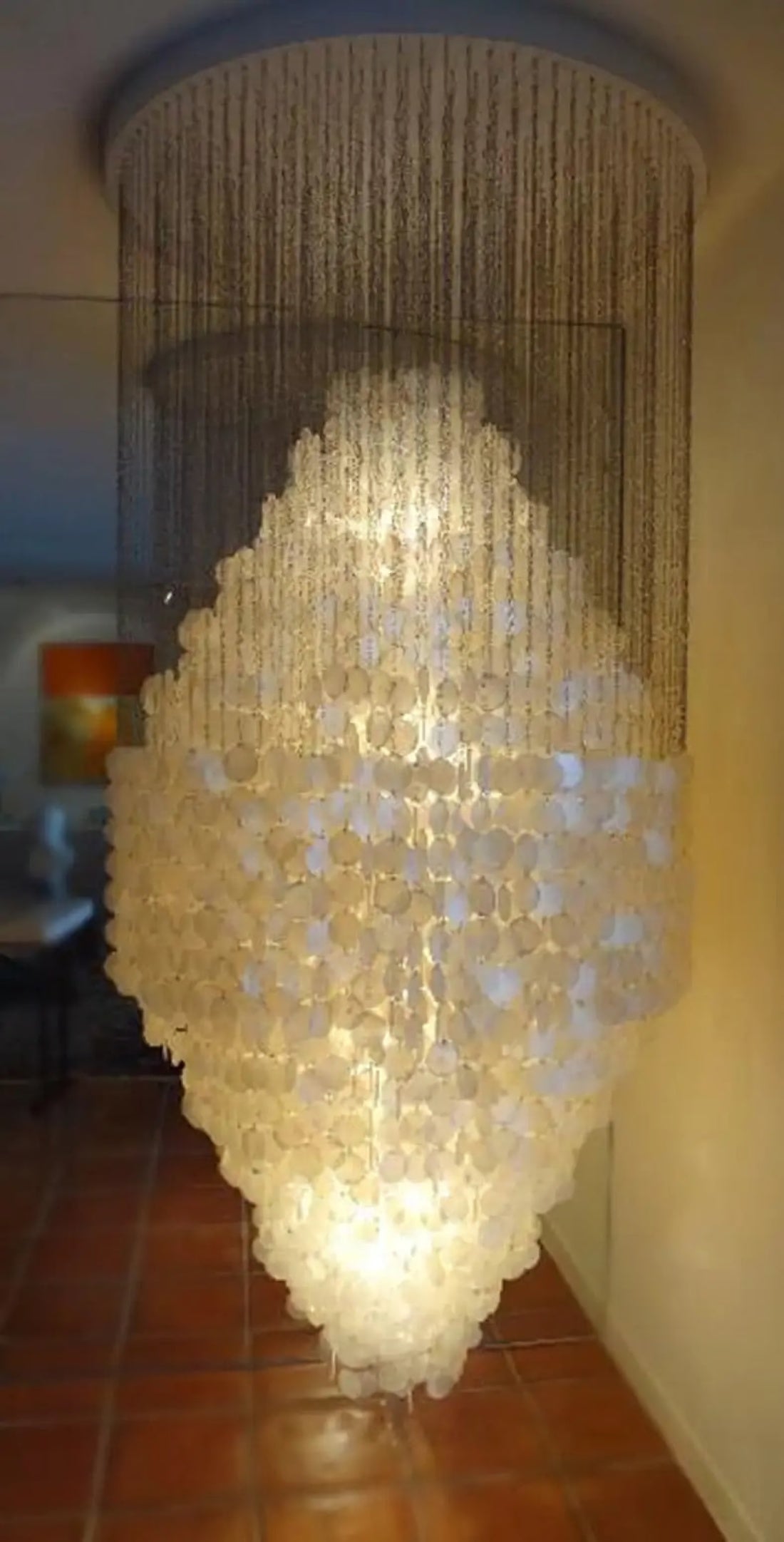 Shell Chandelier
