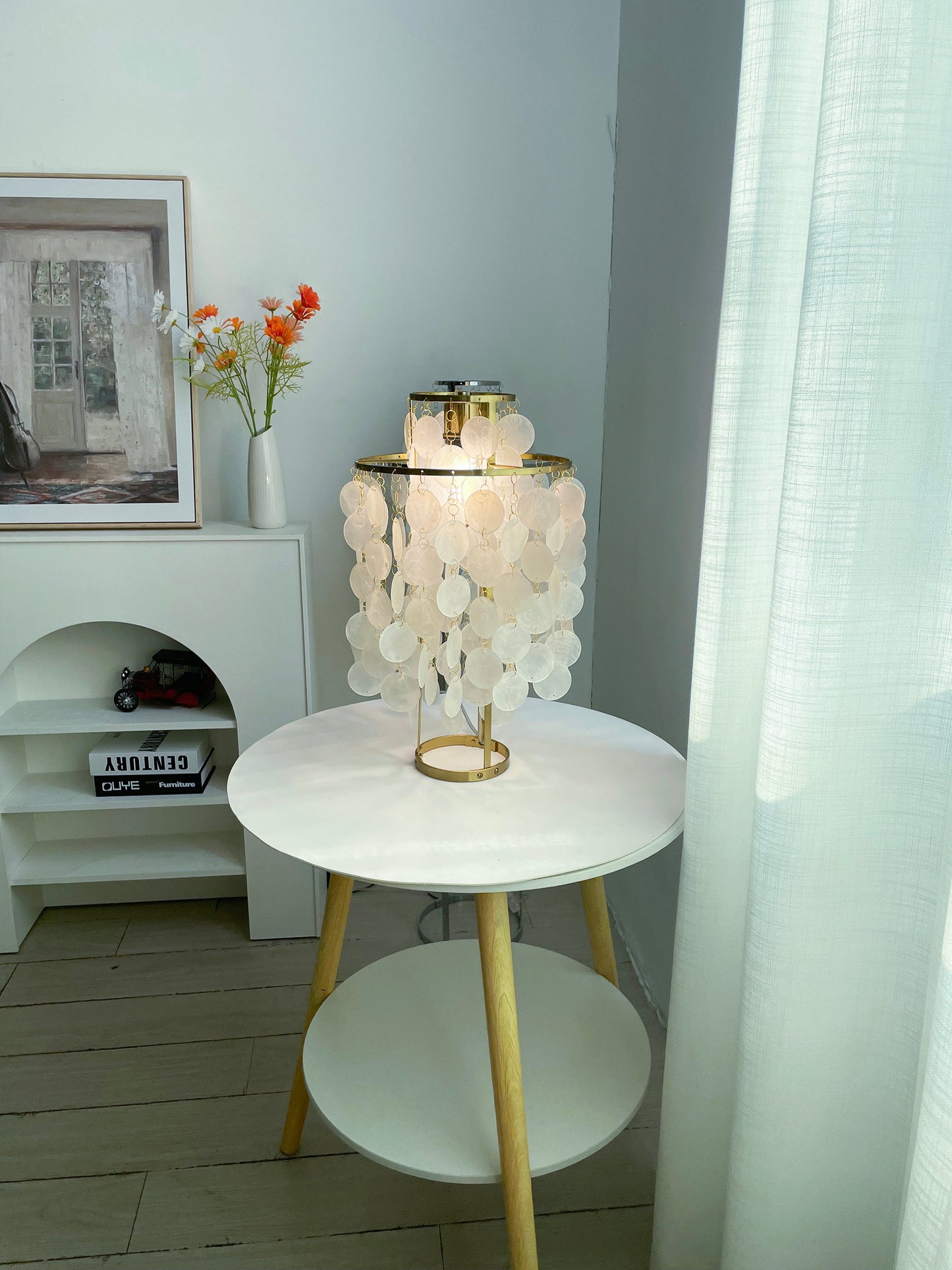 Shell Table Lamp