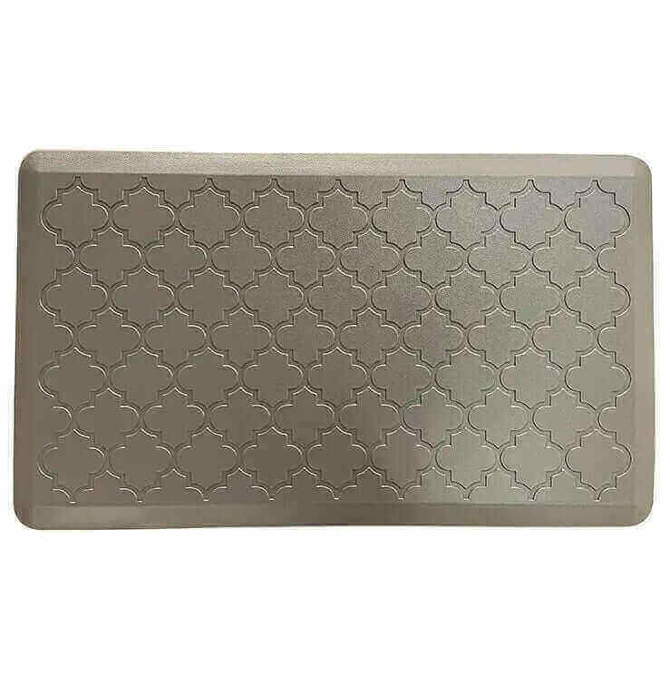 Trellis Embossed Foam Kitchen Mat.