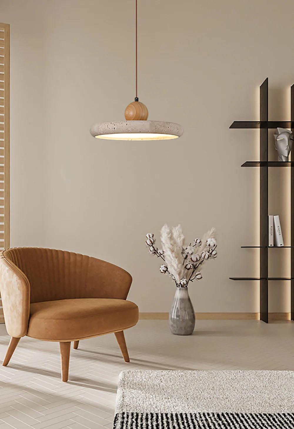 Siyane Travertine Pendant Lamp