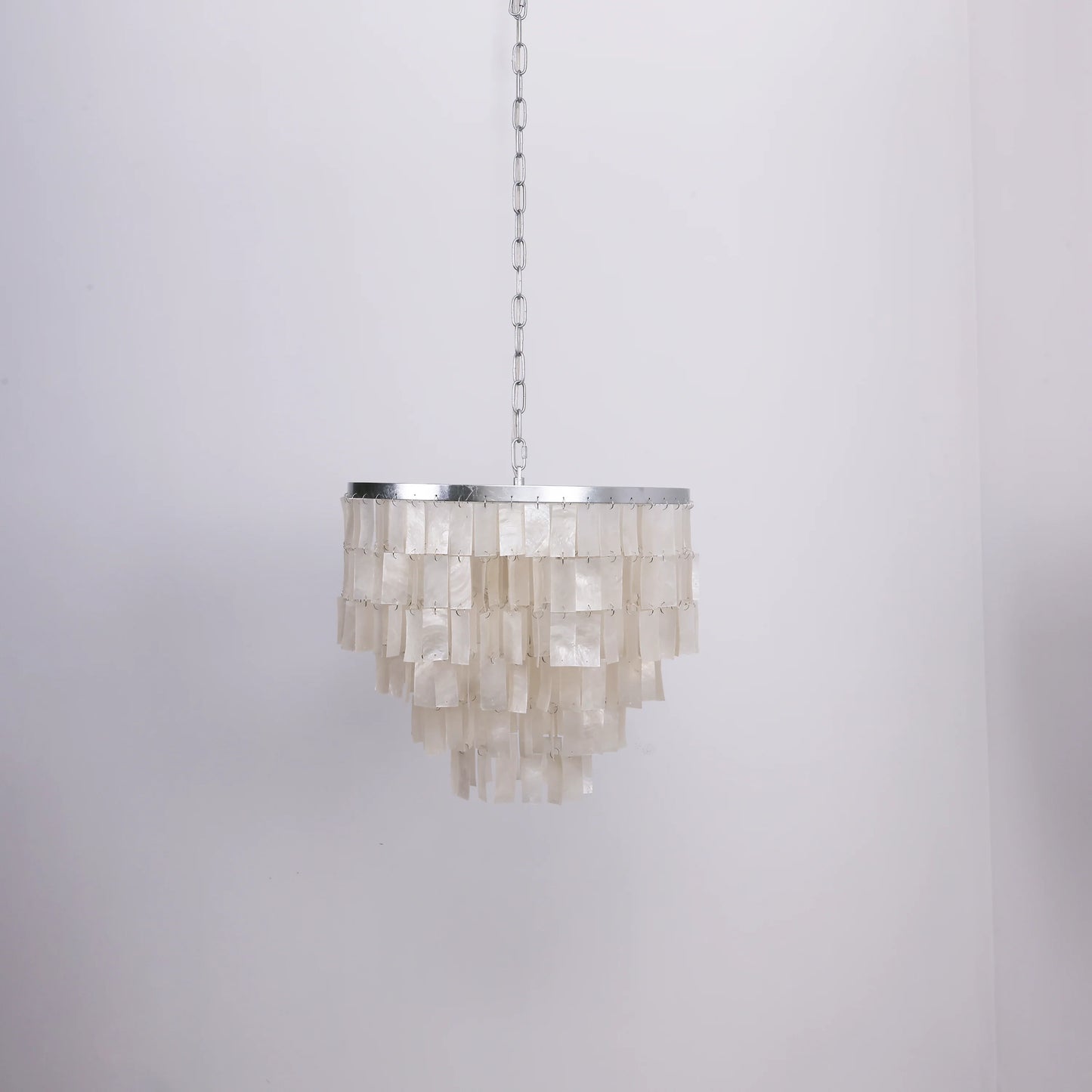 Skye Light Tiered Shell Chandelier