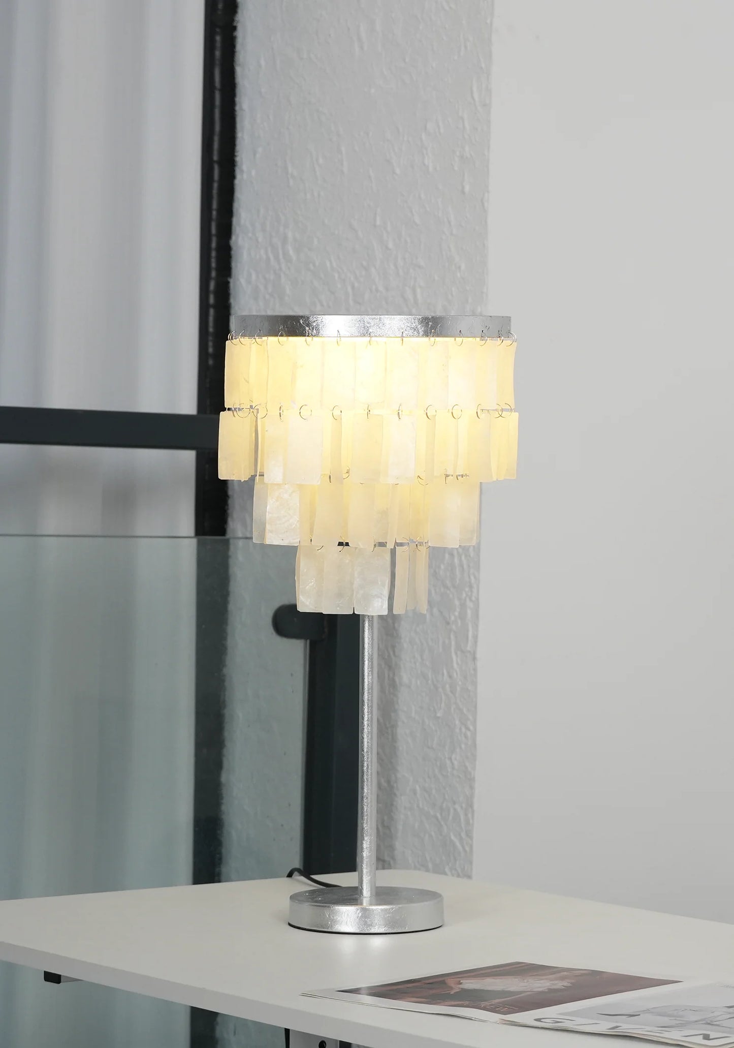 Skye Tiered Shell Table Lamp