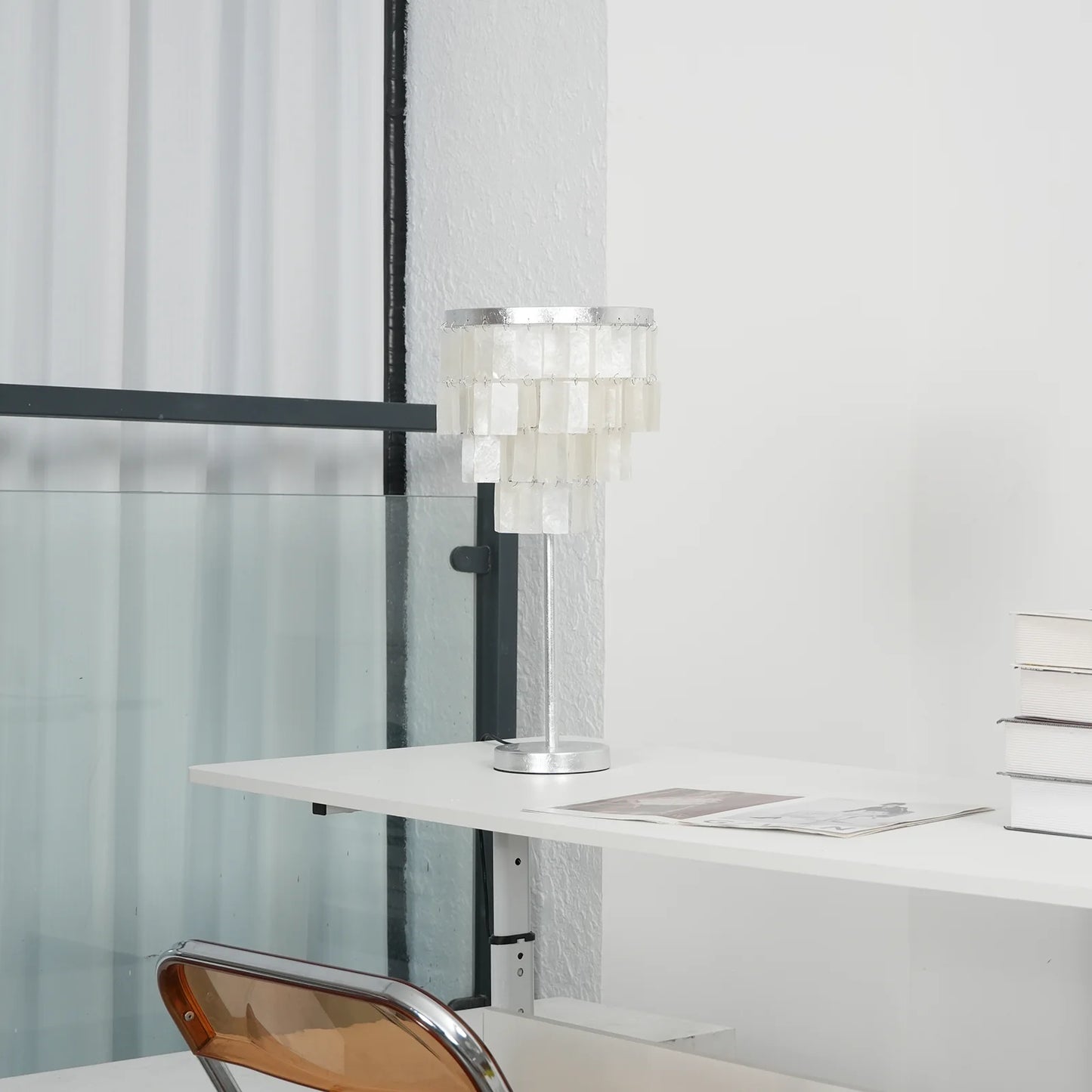 Skye Tiered Shell Table Lamp