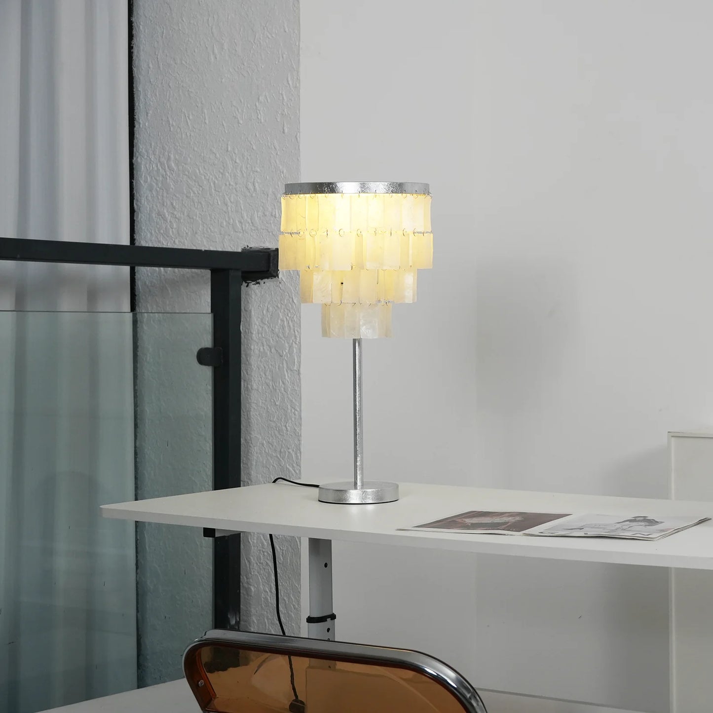 Skye Tiered Shell Table Lamp