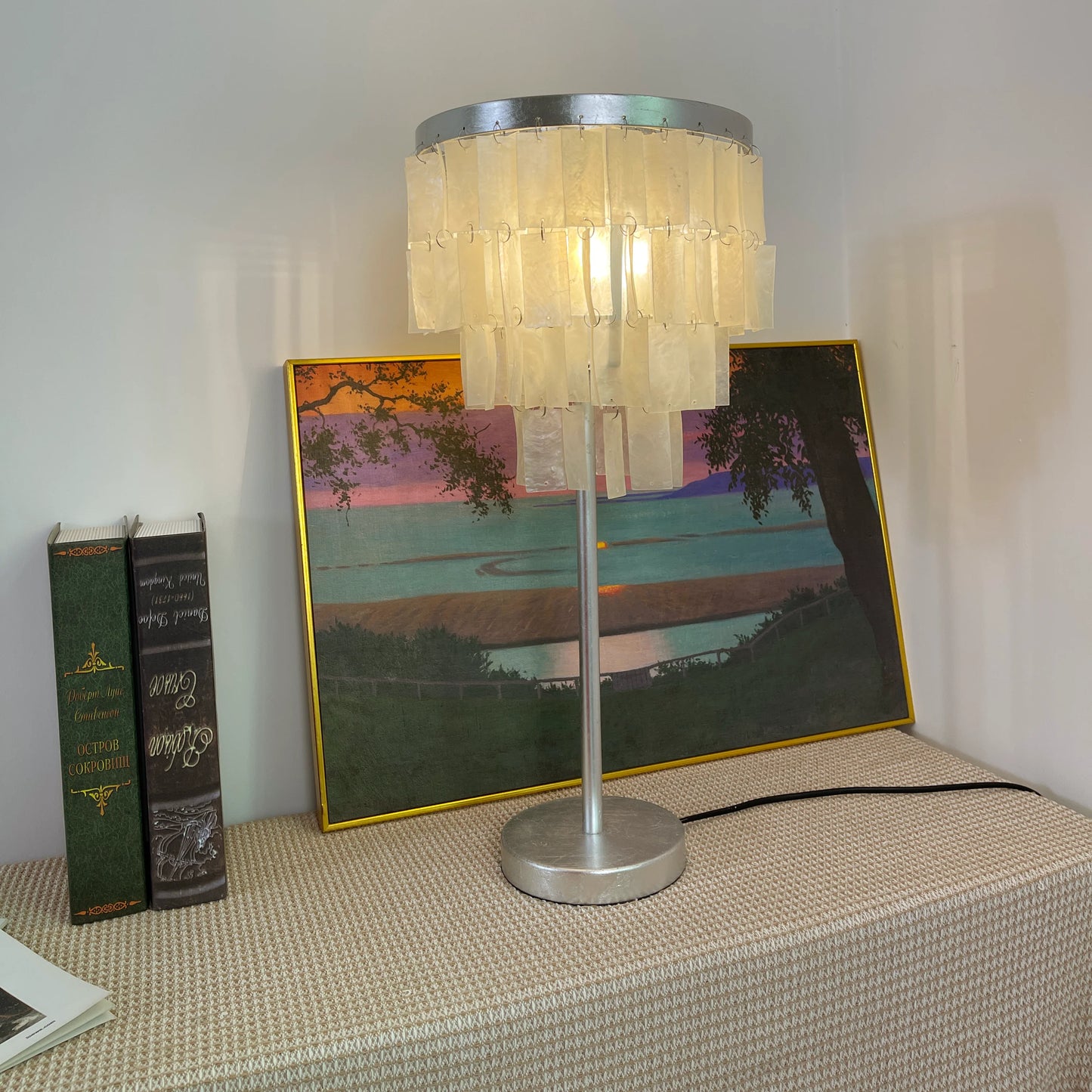 Skye Tiered Shell Table Lamp