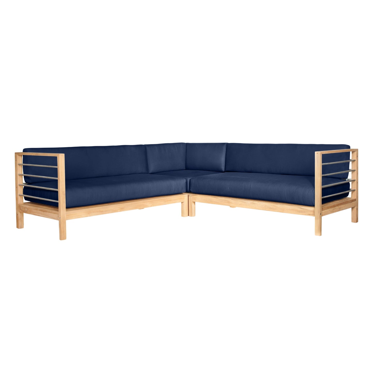 SoHo Outdoor Sectional Corner with Sunbrella Cushion