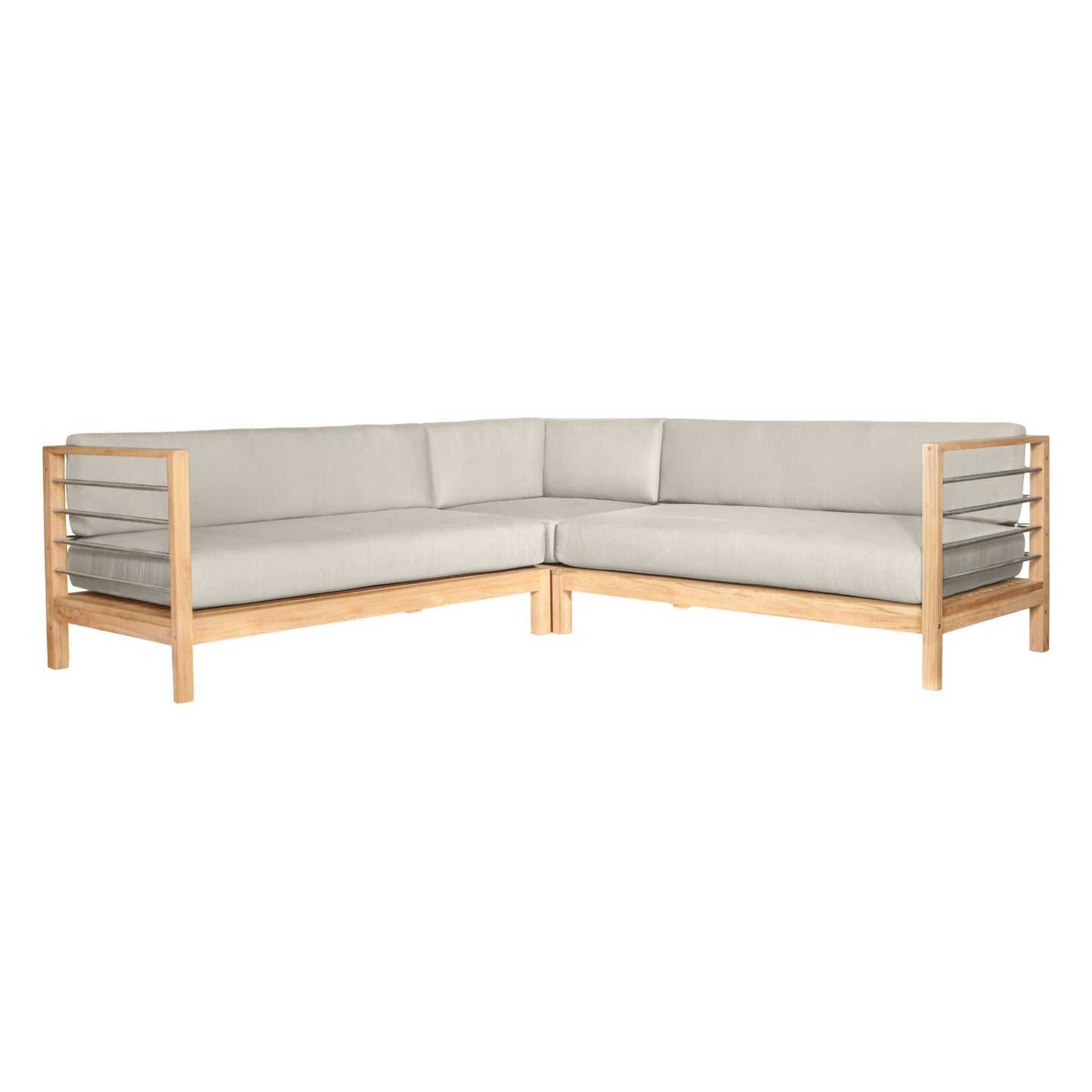 SoHo Outdoor Sectional Corner with Sunbrella Cushion
