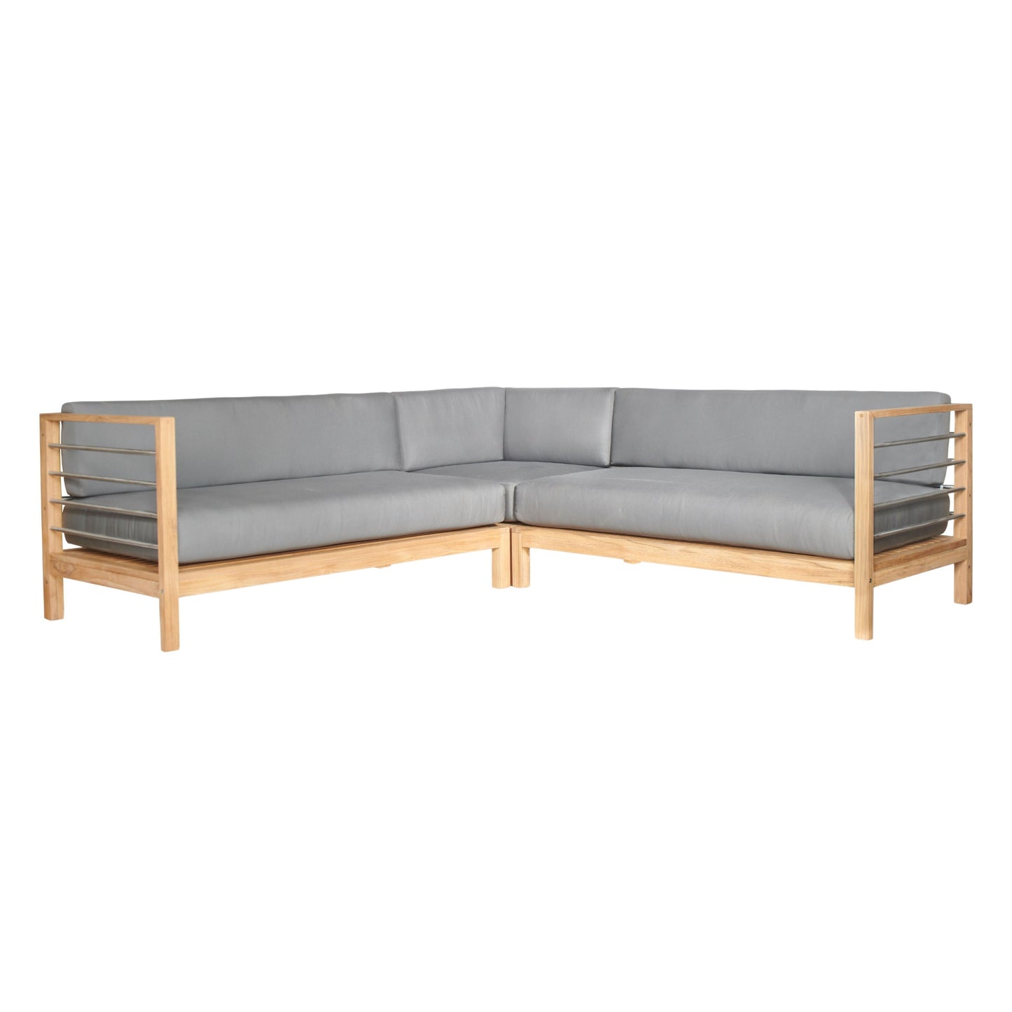 SoHo Outdoor Sectional Corner with Sunbrella Cushion
