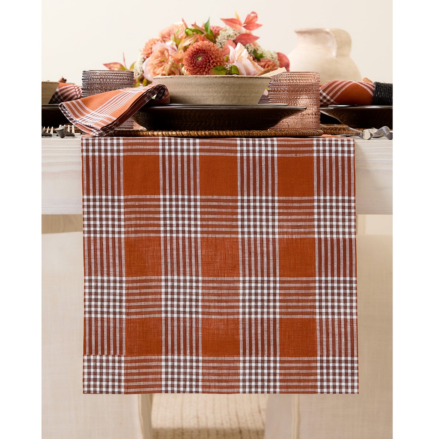Glen Check Table Runner