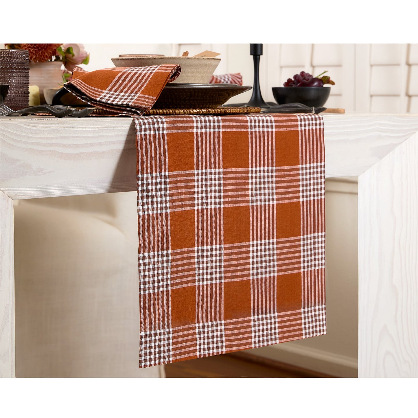 Glen Check Table Runner
