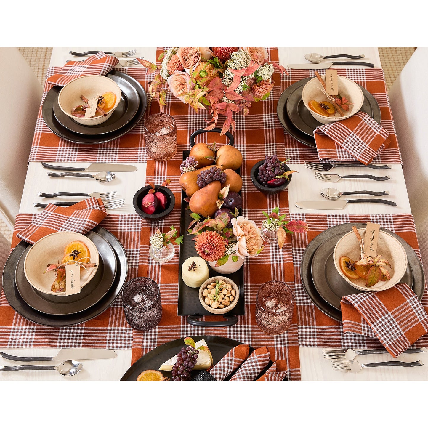 Glen Check Table Runner