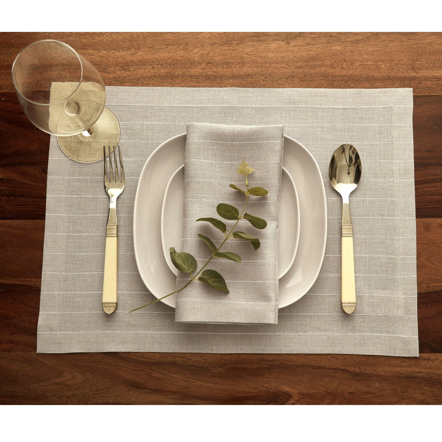 Pinstripe Placemats, Set of 4