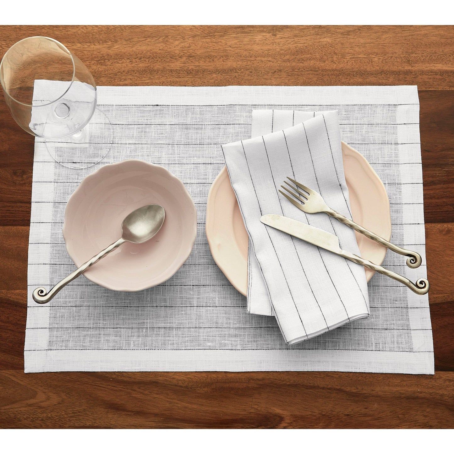 Pinstripe Placemats, Set of 4