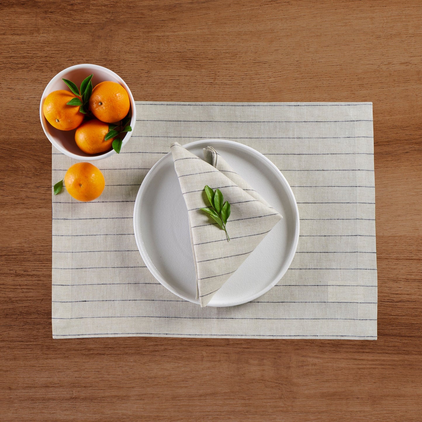 Pinstripe Placemats, Set of 4