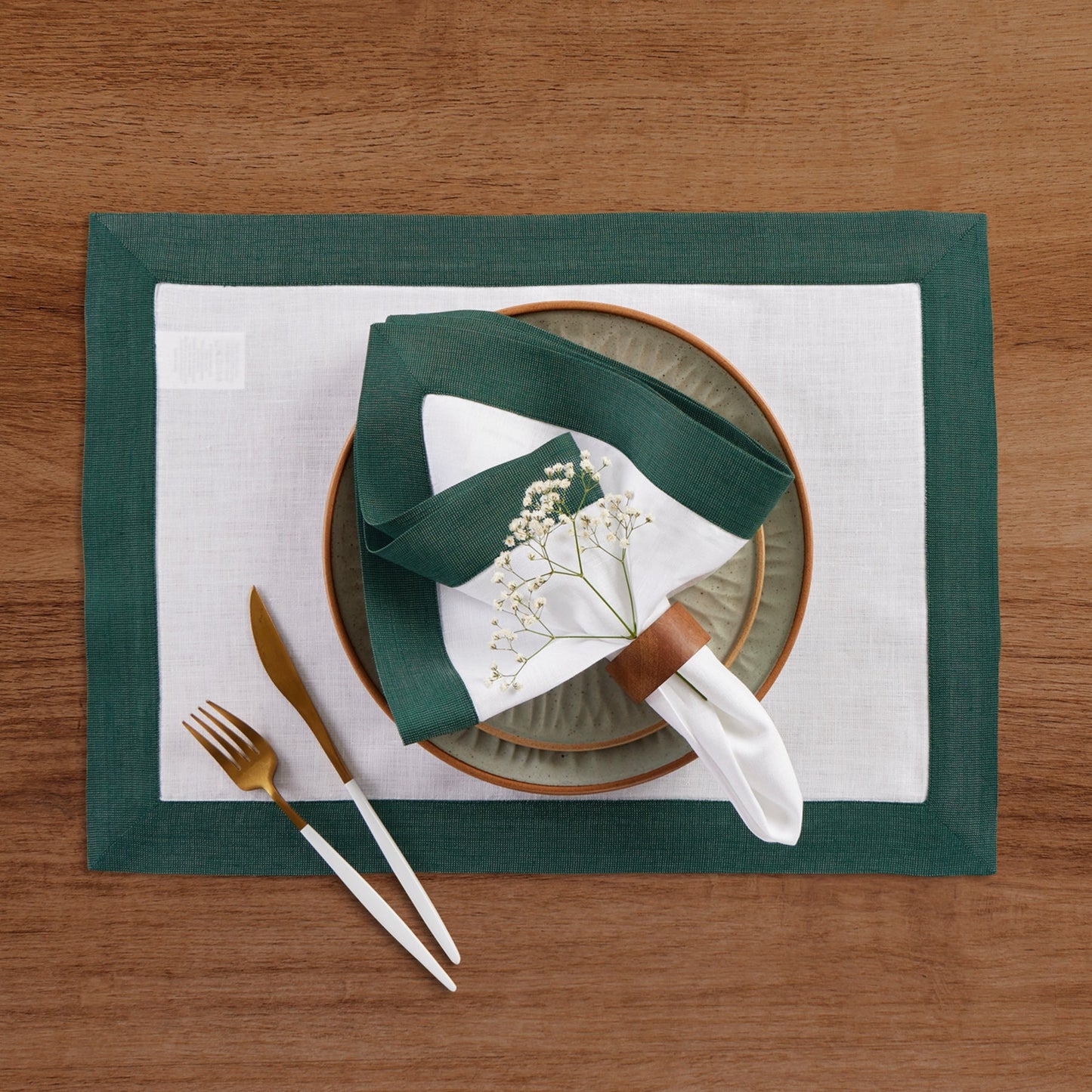 Festive Edge Napkins, Set of 4