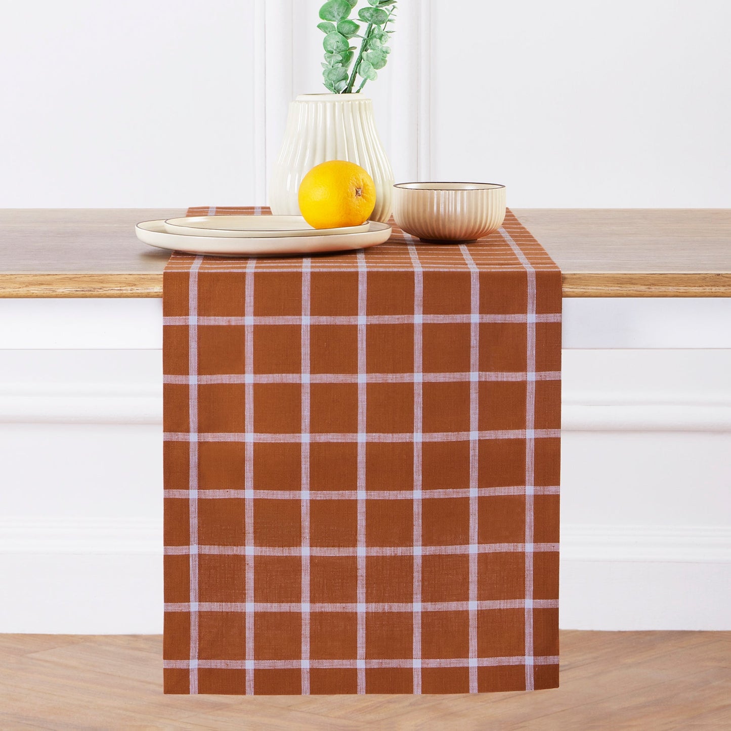 Windowpane Table Runner
