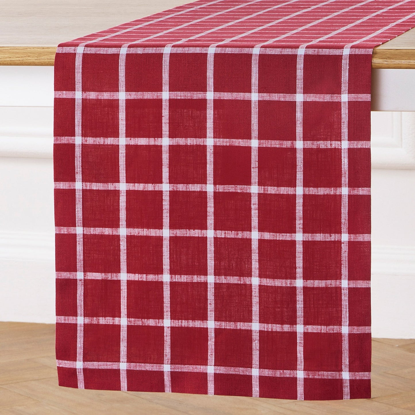 Windowpane Table Runner