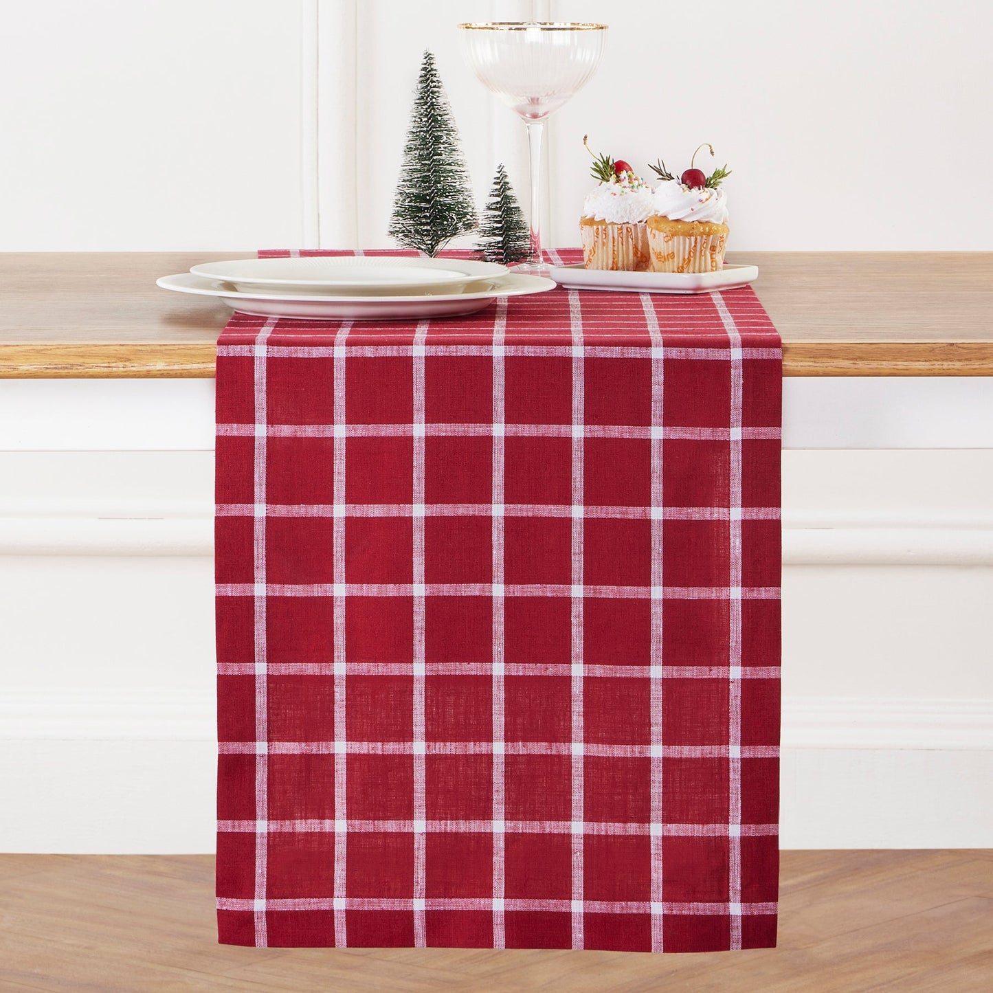 Windowpane Table Runner