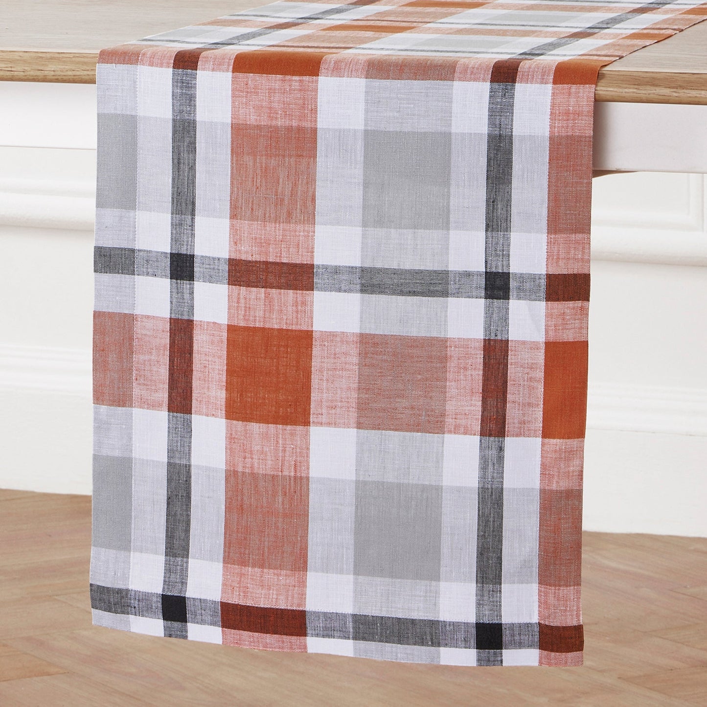 Fall Buffalo Check Table Runner