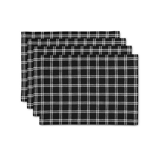 Marseille Plaid Placemats, Set of 4