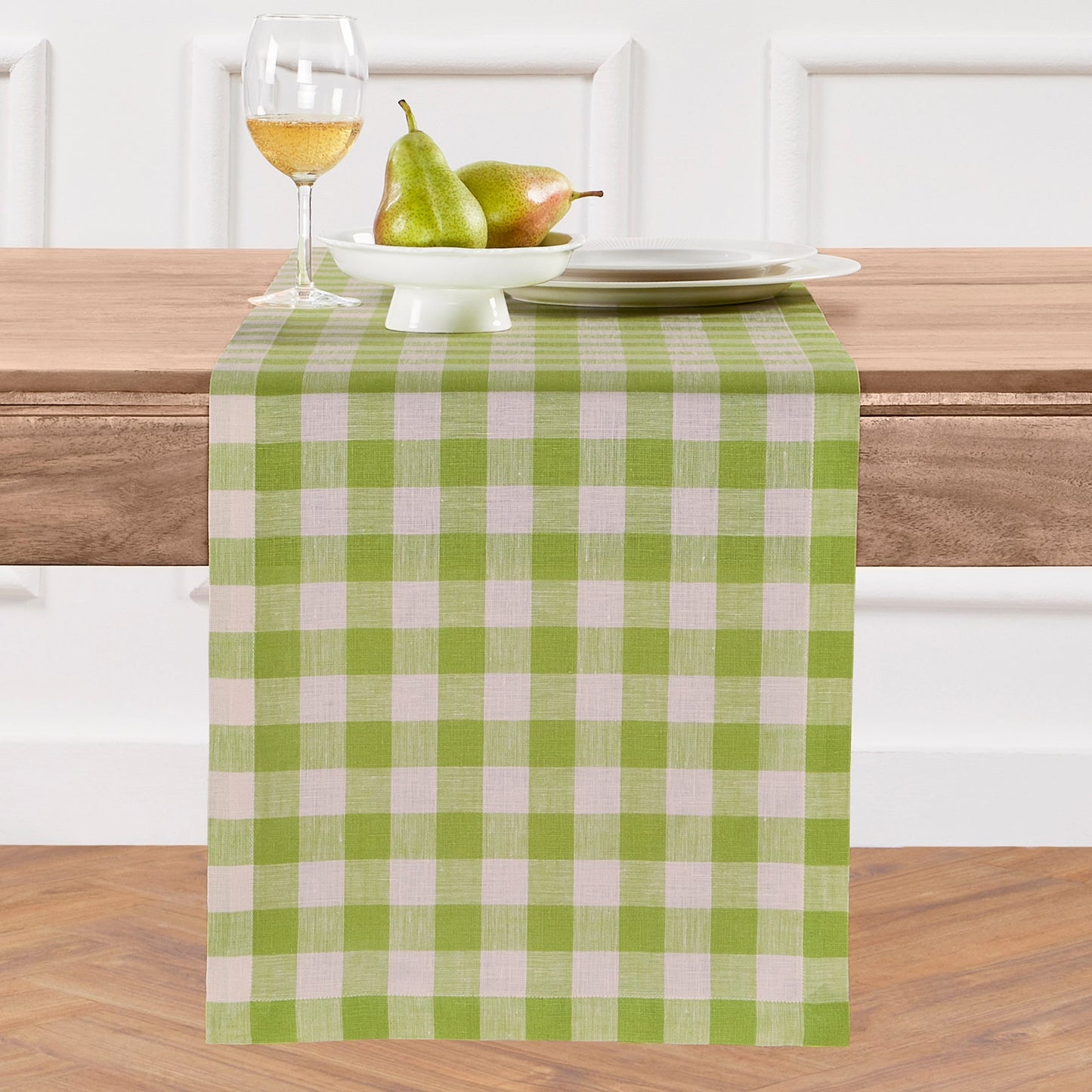 Morgan Check Table Runner