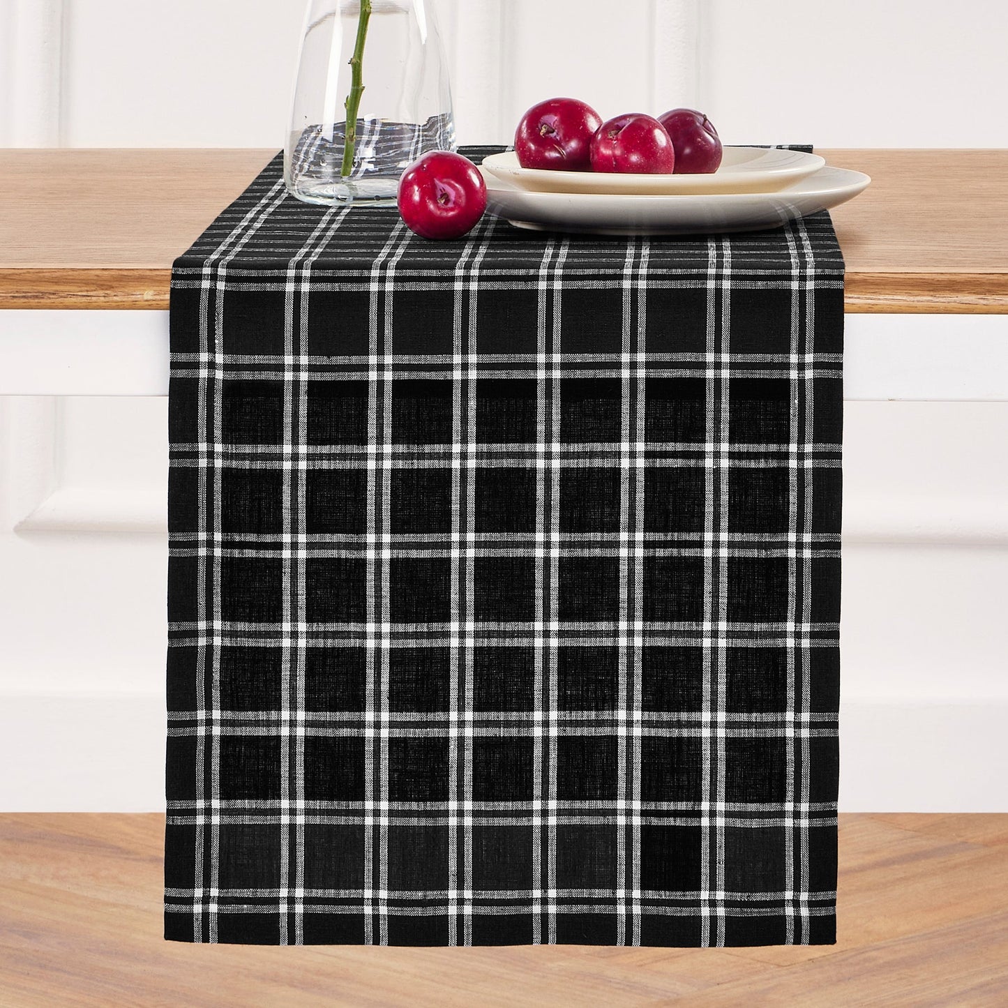 Marseille Plaid Table Runner