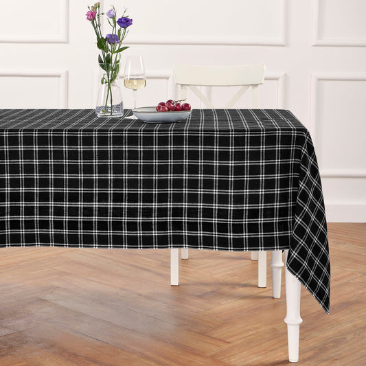 Marseille Plaid Tablecloth