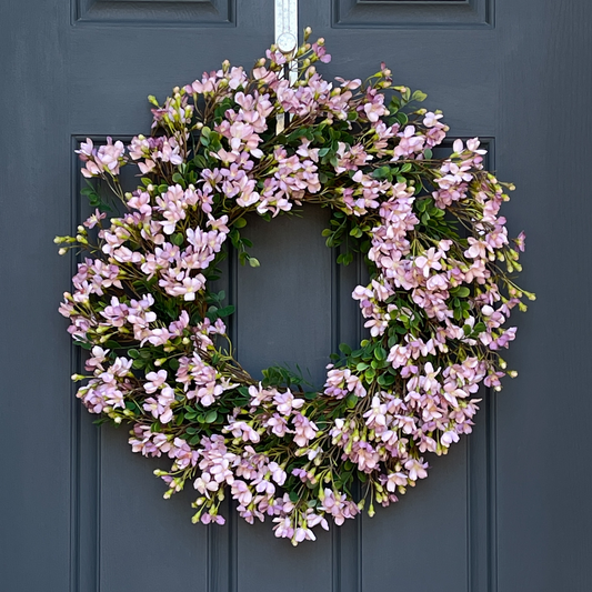 Lavender Blossom Wreath