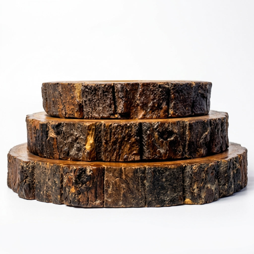 Round Tree Mango Wood Platter Set of 3