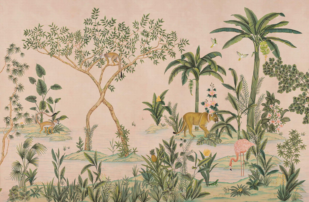 Indian Tropical Wallpaper Mural