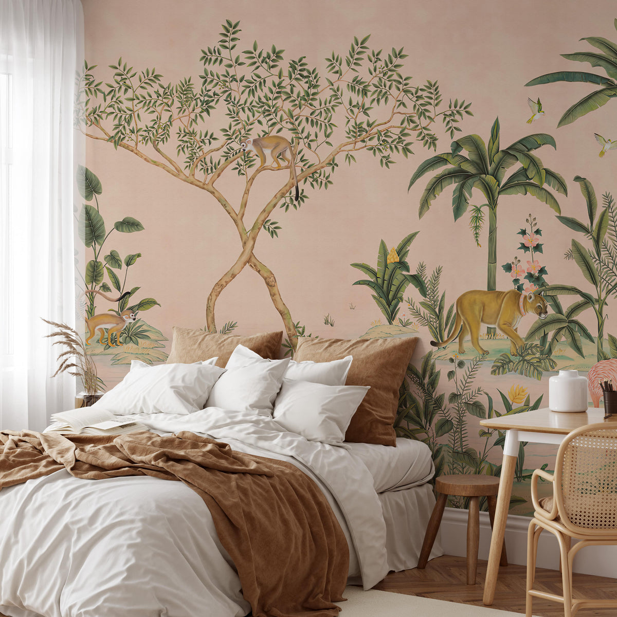 Indian Tropical Wallpaper Mural