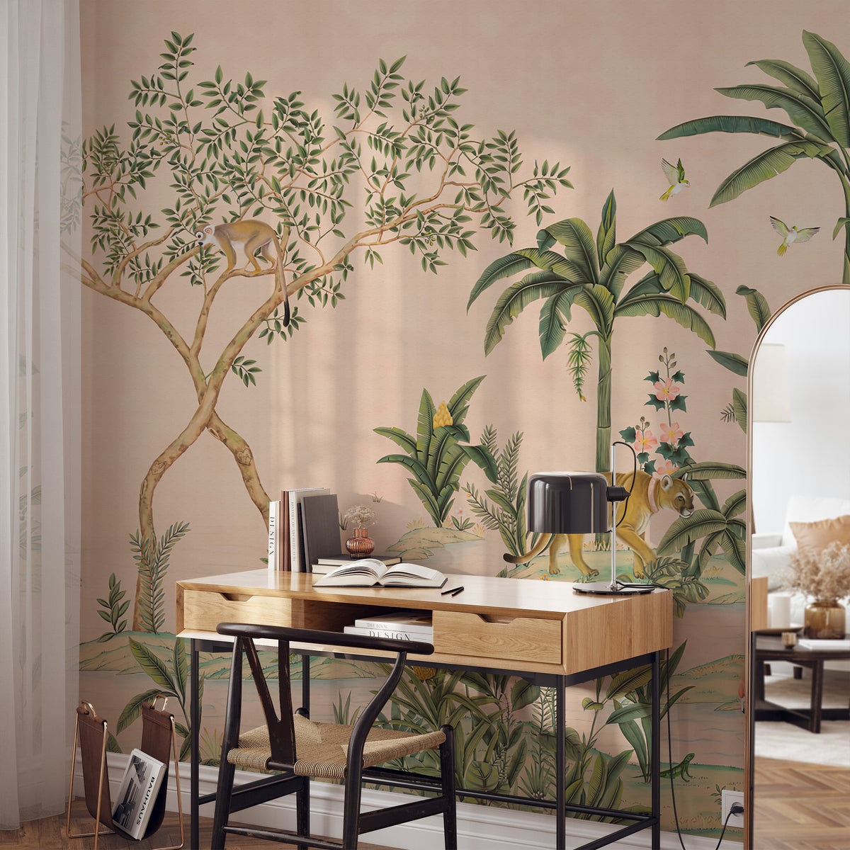 Indian Tropical Wallpaper Mural
