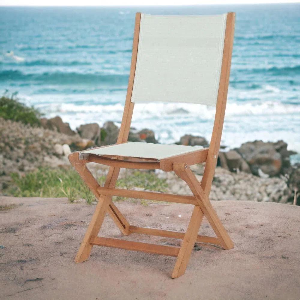 Stella Teak Outdoor Folding Chair
