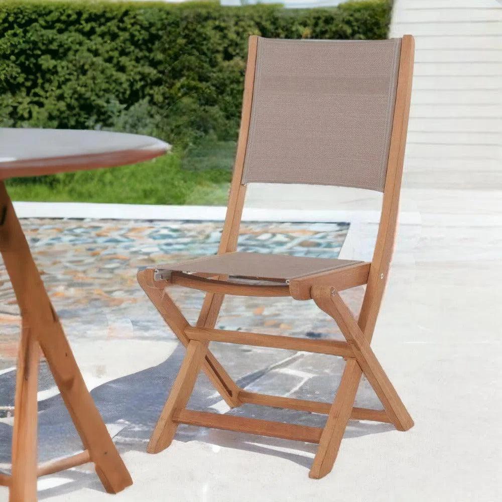 Stella Teak Outdoor Folding Chair