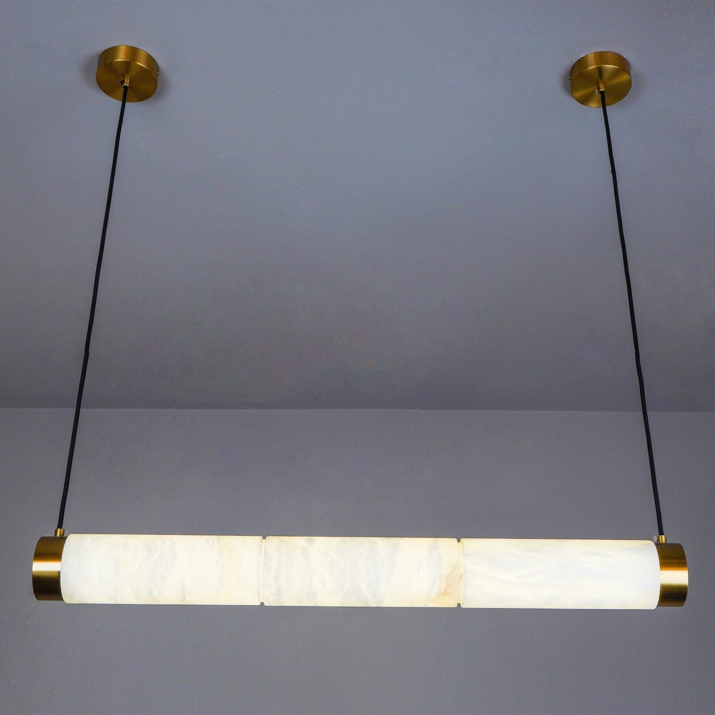 Strip Alabaster Pendant Light