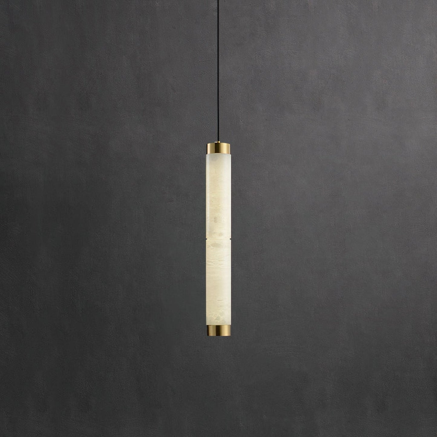 Strip Alabaster Pendant Light