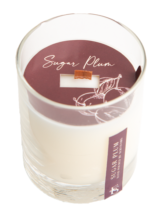 Sugar Plum Wooden Wick Candle