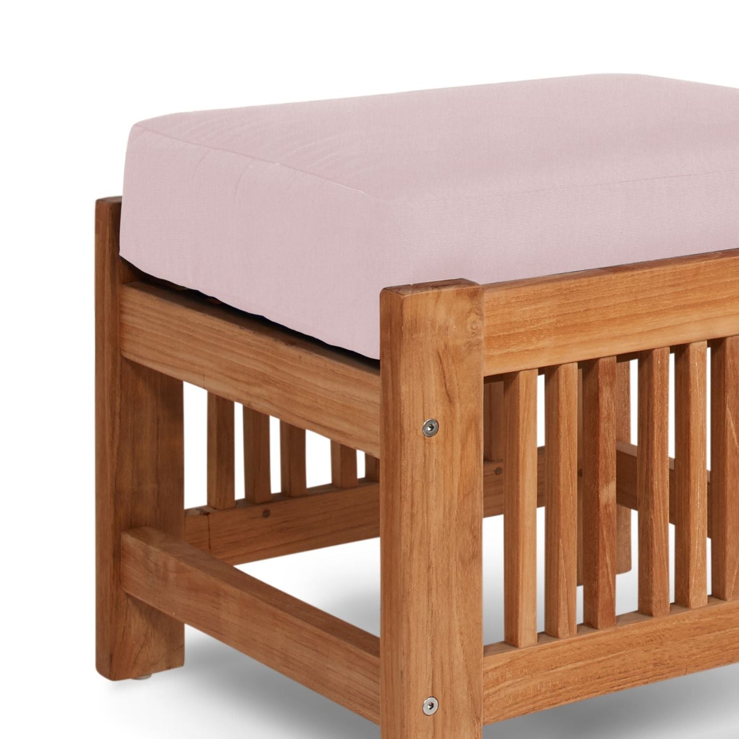 Summer Teak Outdoor Ottoman Sunbrella Cushions