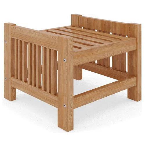 Summer Teak Outdoor Ottoman Sunbrella Cushions