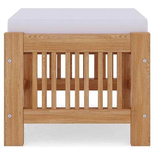 Summer Teak Outdoor Ottoman Sunbrella Cushions