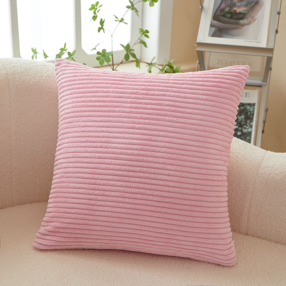Stripe Throw Pillow (With Insert) 7 color options size 18x18 inch