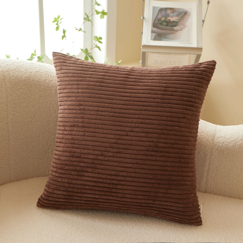 Stripe Throw Pillow (With Insert) 7 color options size 18x18 inch