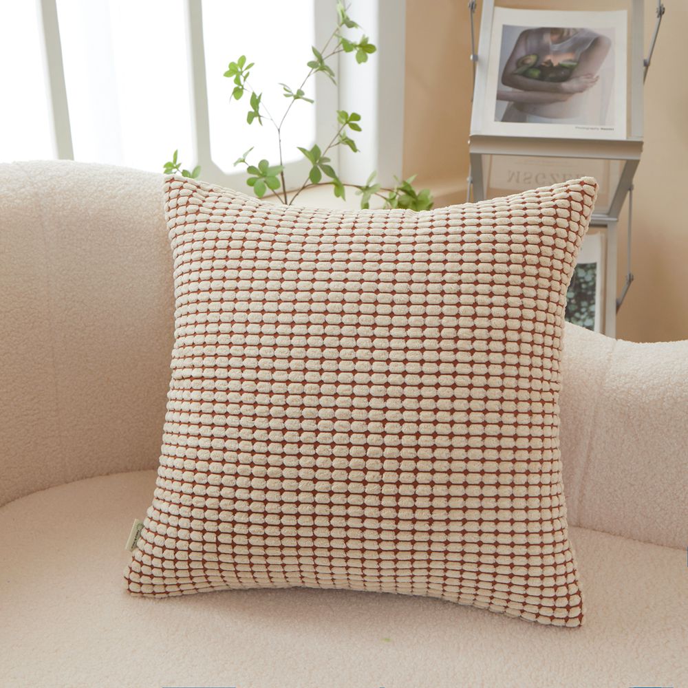 Polyester Blend soft hand feeling Throw Pillow (With insert) 11 color options size 18"x18"