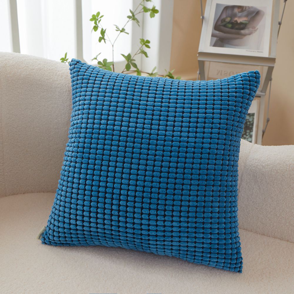 Polyester Blend soft hand feeling Throw Pillow (With insert) 11 color options size 18"x18"