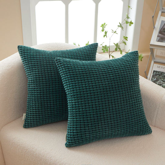 Polyester Blend soft hand feeling Throw Pillow (With insert) 11 color options size 18"x18"