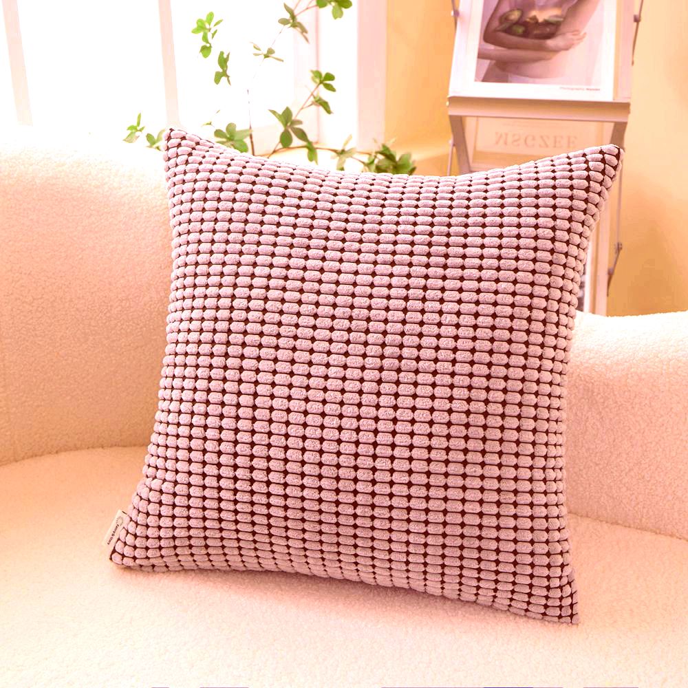 Polyester Blend soft hand feeling Throw Pillow (With insert) 11 color options size 18"x18"