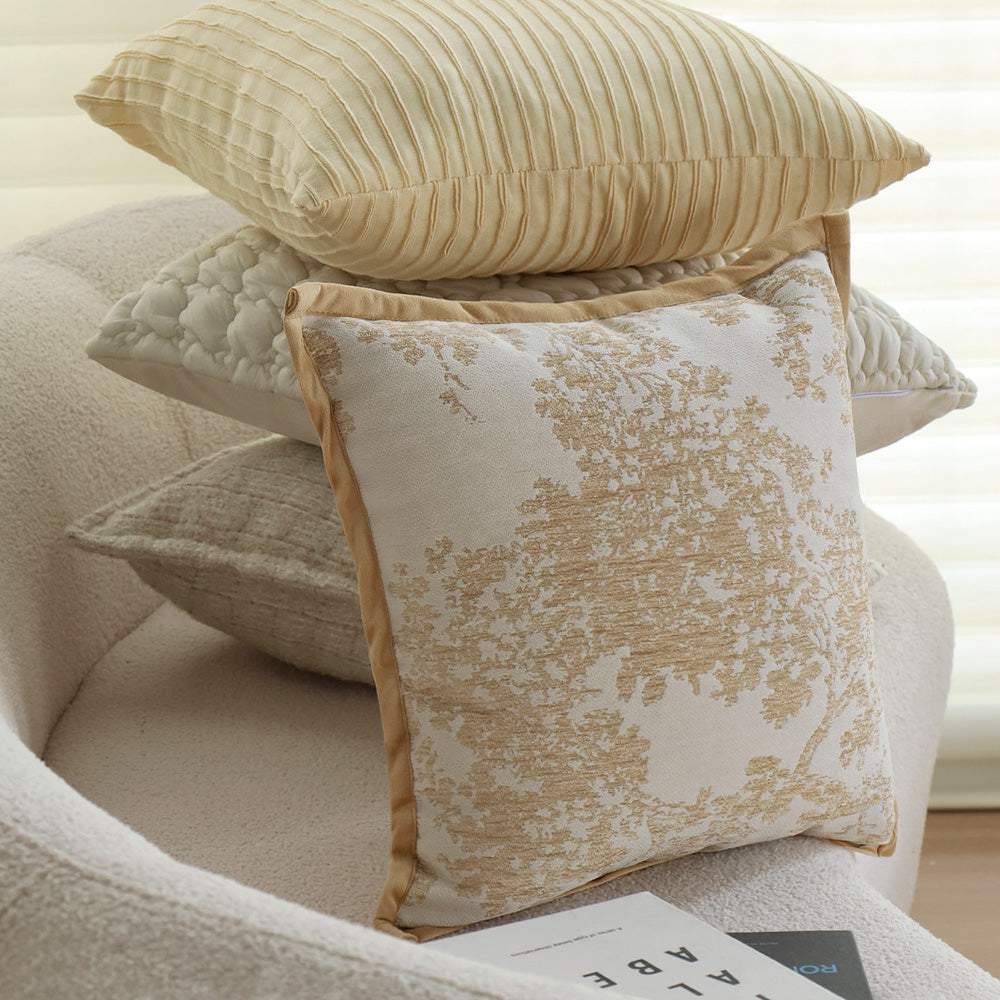 Tranquil Touches: Pack of 1 Throw Pillow with Insert size of 18"x18"