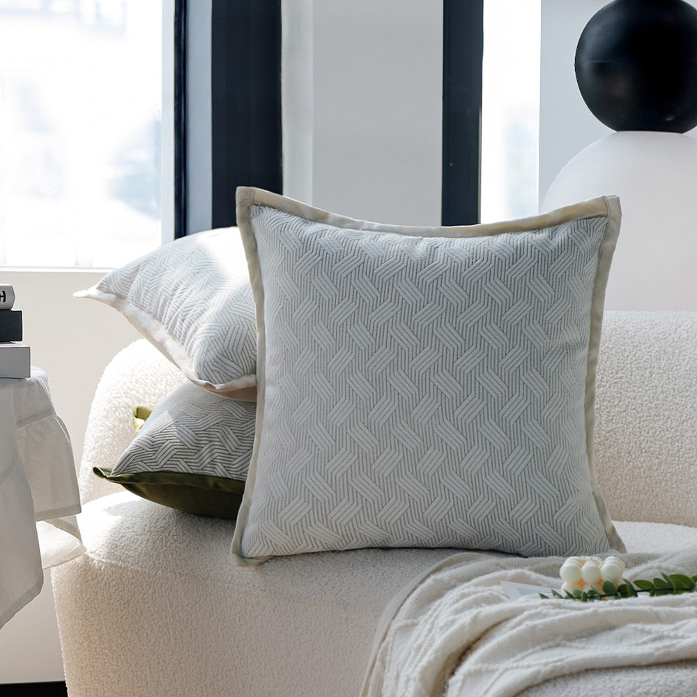 Tranquil Touches: Pack of 1 Throw Pillow with Insert size of 18"x18"