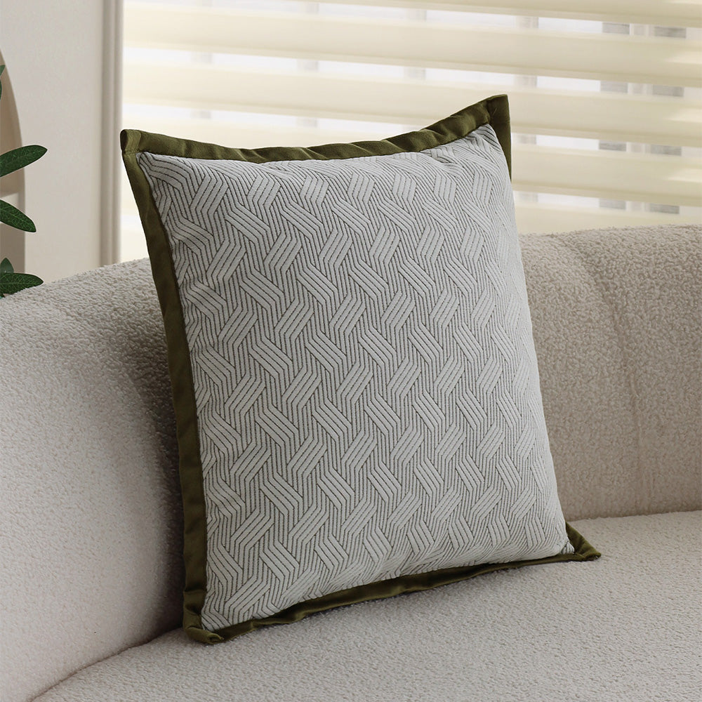 Tranquil Touches: Pack of 1 Throw Pillow with Insert size of 18"x18"